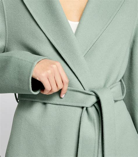 Cashmere Wrap Coat in Candle 